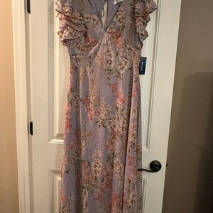 Floral Lavender Dress
